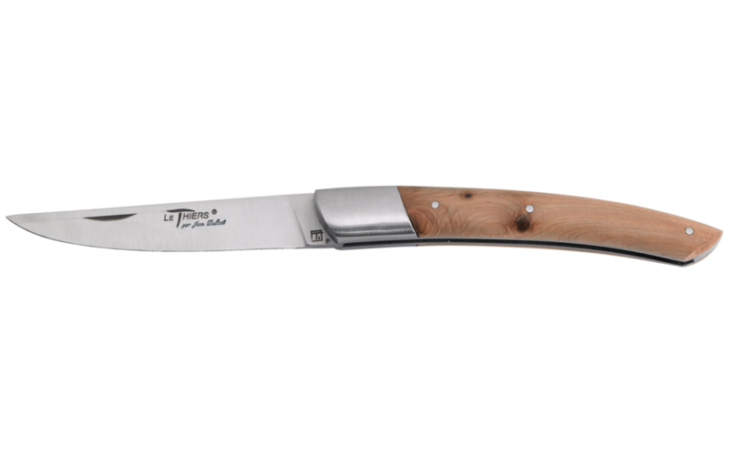 Couteau de poche Thiers Design Animalis Chien manche noyer - Achetez en  Auvergne