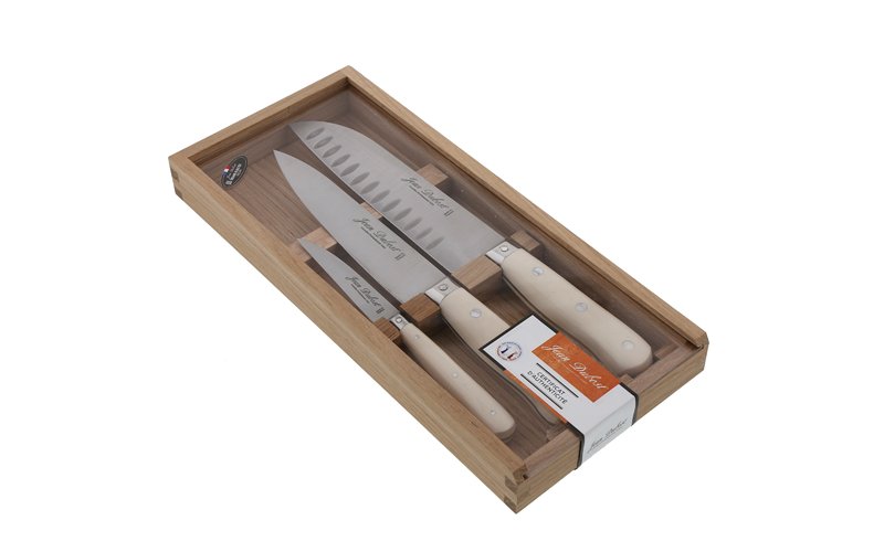 Coffret couteaux PRADEL couteau de cuisine table - Acier blanc